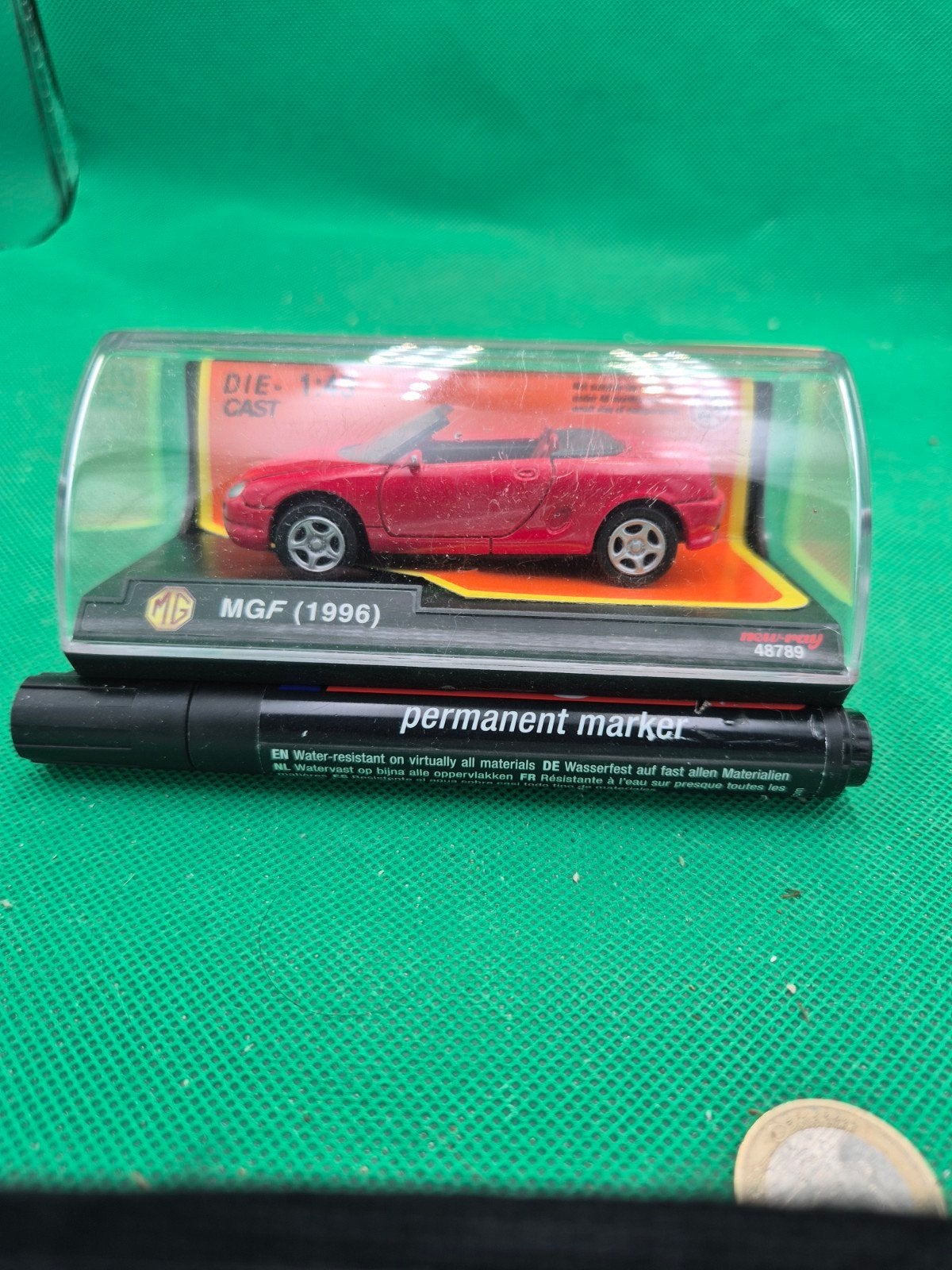 255 MGF 1/43 Newray, Ophalen of Verzenden, Zo goed als nieuw, Auto, Overige merken