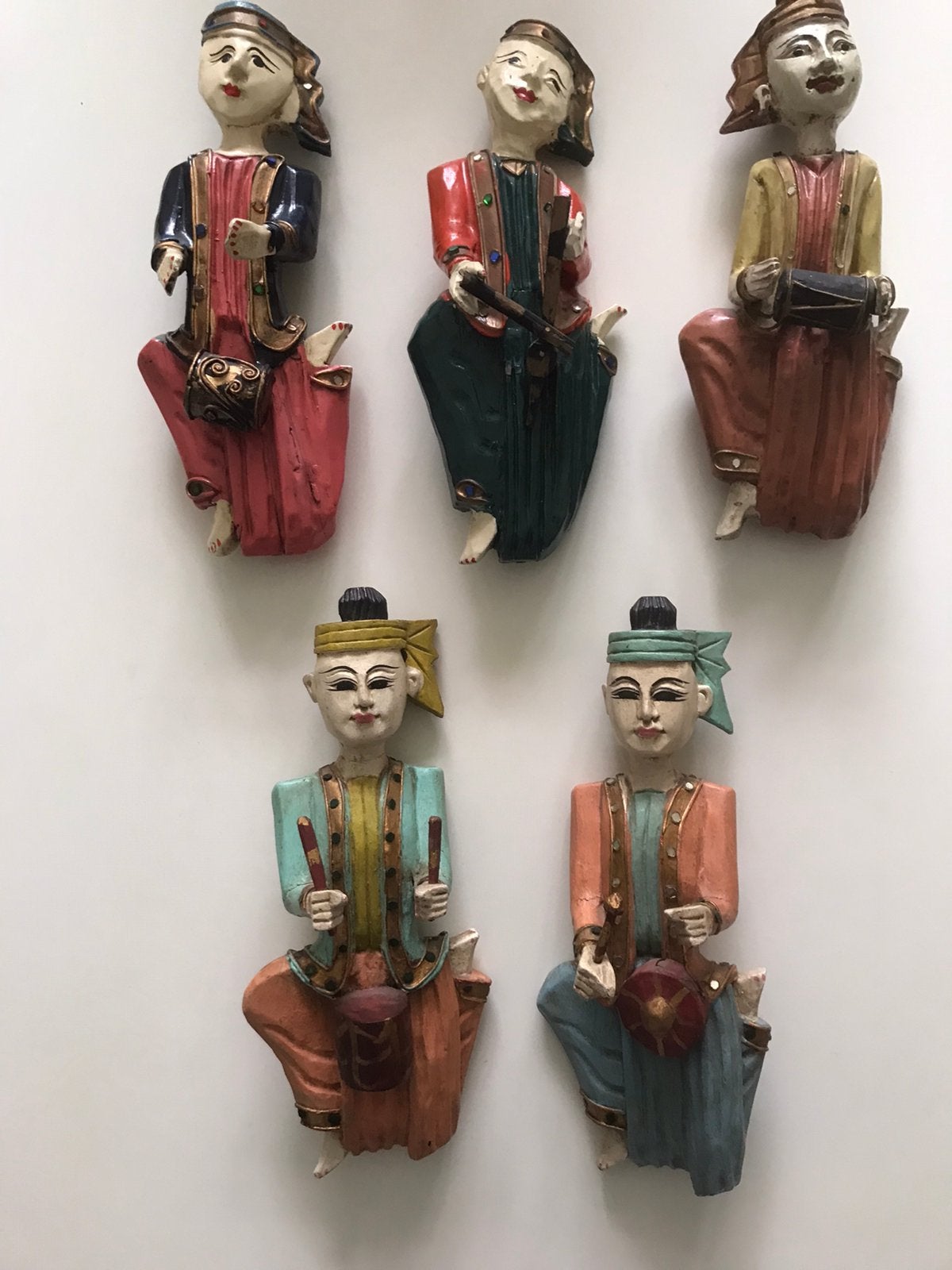 Thaise muzikanten van hout, Ophalen, Nieuw