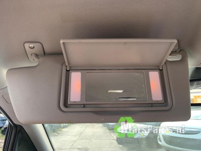 Zonneklep van een Opel Zafira, Gebruikt, -, -, Opel