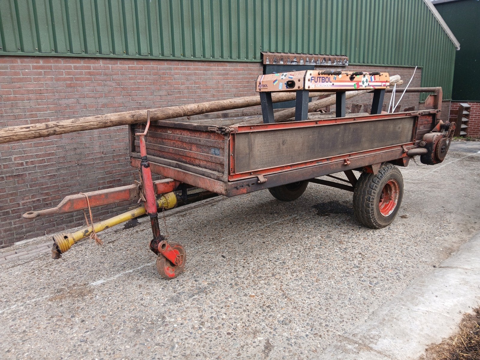 Schuitemaker meststrooier mestverspreider mest kar te koop, Ophalen of Verzenden, Veehouderij, Gewasbescherming en Bemesting