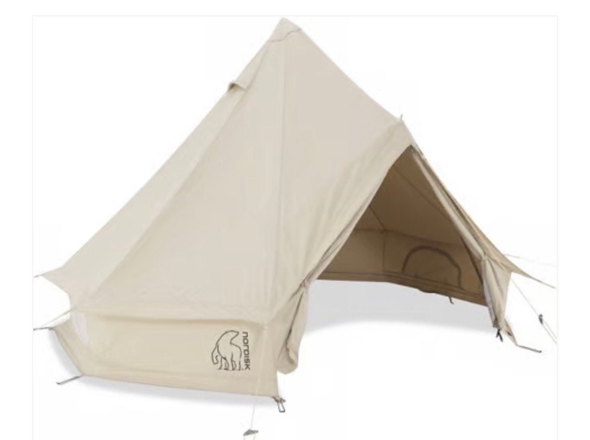 Nordisk Asgard 19.6 en kari 20 tarp. Gstove tentkachel., Ophalen of Verzenden, Zo goed als nieuw, Tot en met 2