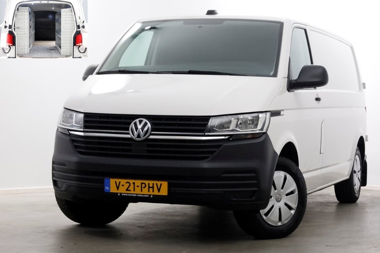 Volkswagen Transporter T6.1 2.0 TDI 110pk Lang Airco/Navi/In, Voorwielaandrijving, Dealer onderhouden, 15 km/l, Gebruikt