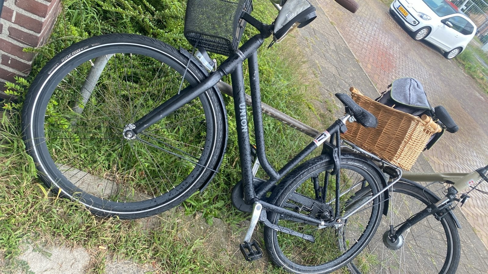 Union Damesfiets met mand - Zo goed als nieuw, (Extra) lage instap, Velgrem, Zo goed als nieuw, 50 tot 53 cm