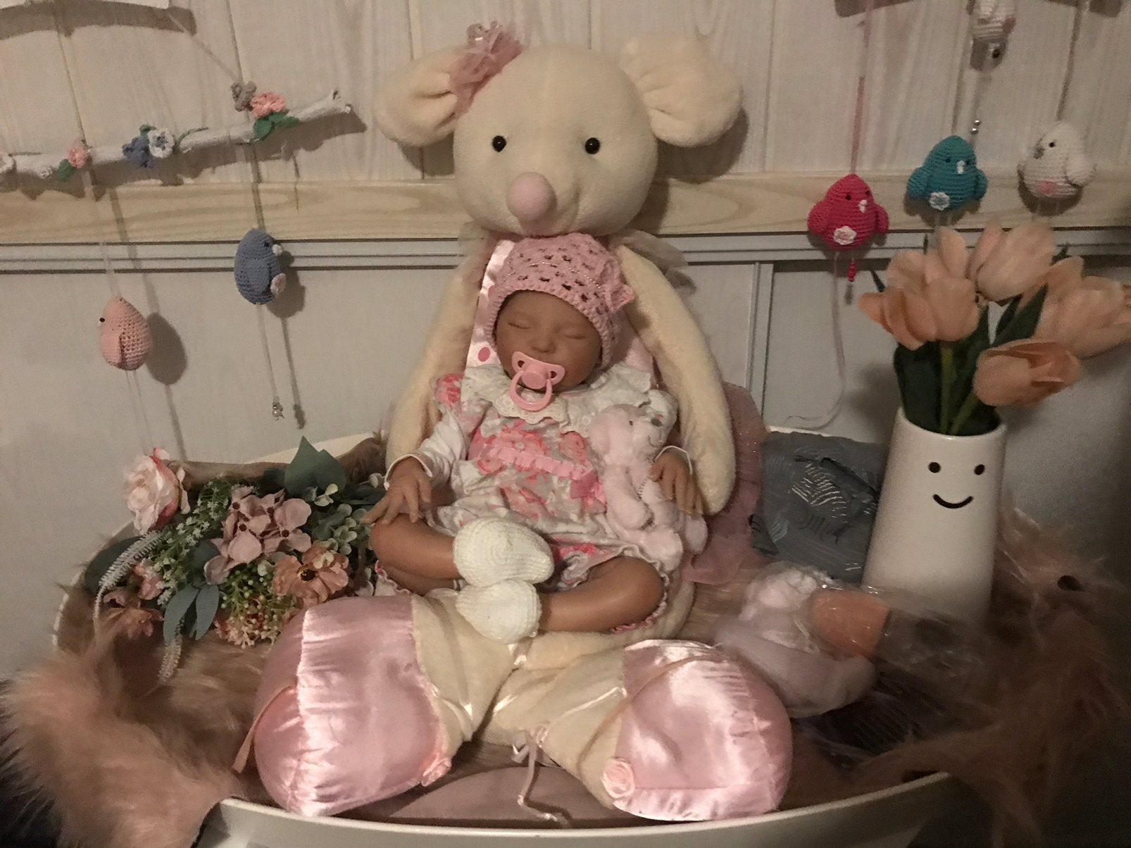 Reborn baby Levensecht, Ophalen, Nieuw, Babypop, Levensecht of Reborn