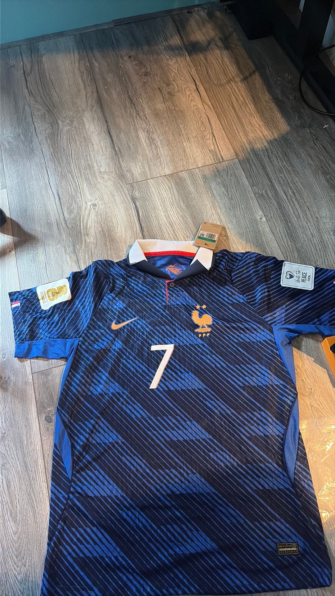 Dembele shirt frankrijk, Ophalen of Verzenden, Zo goed als nieuw, Shirt