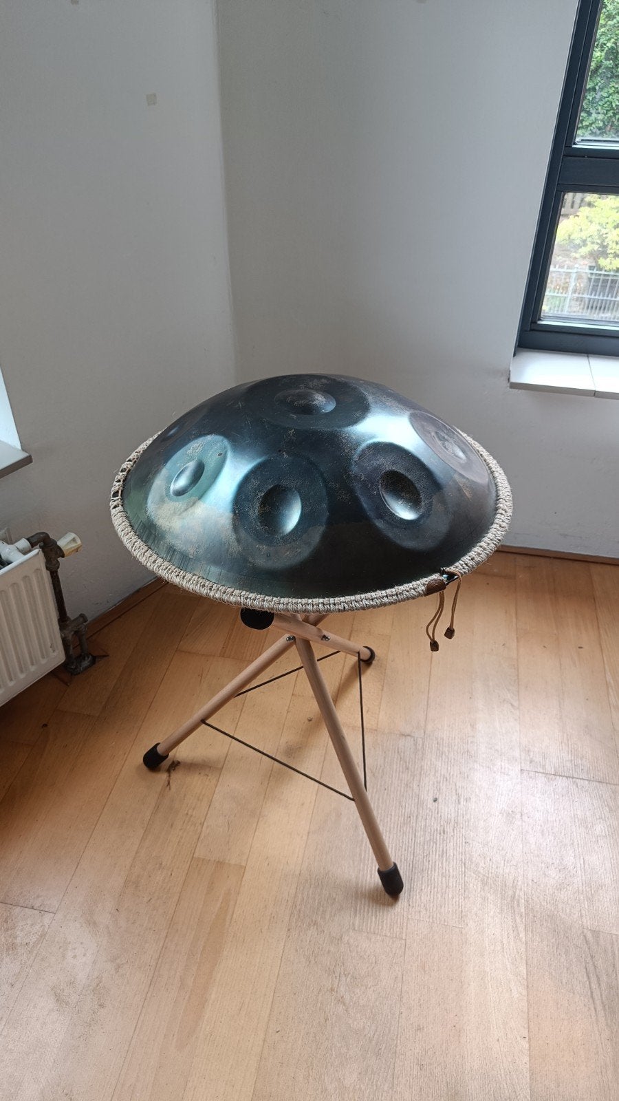 Mokum Handpan D-kurd 12 noten Handpan Studio Amsterdam, Ophalen of Verzenden, Zo goed als nieuw, Melodische percussie