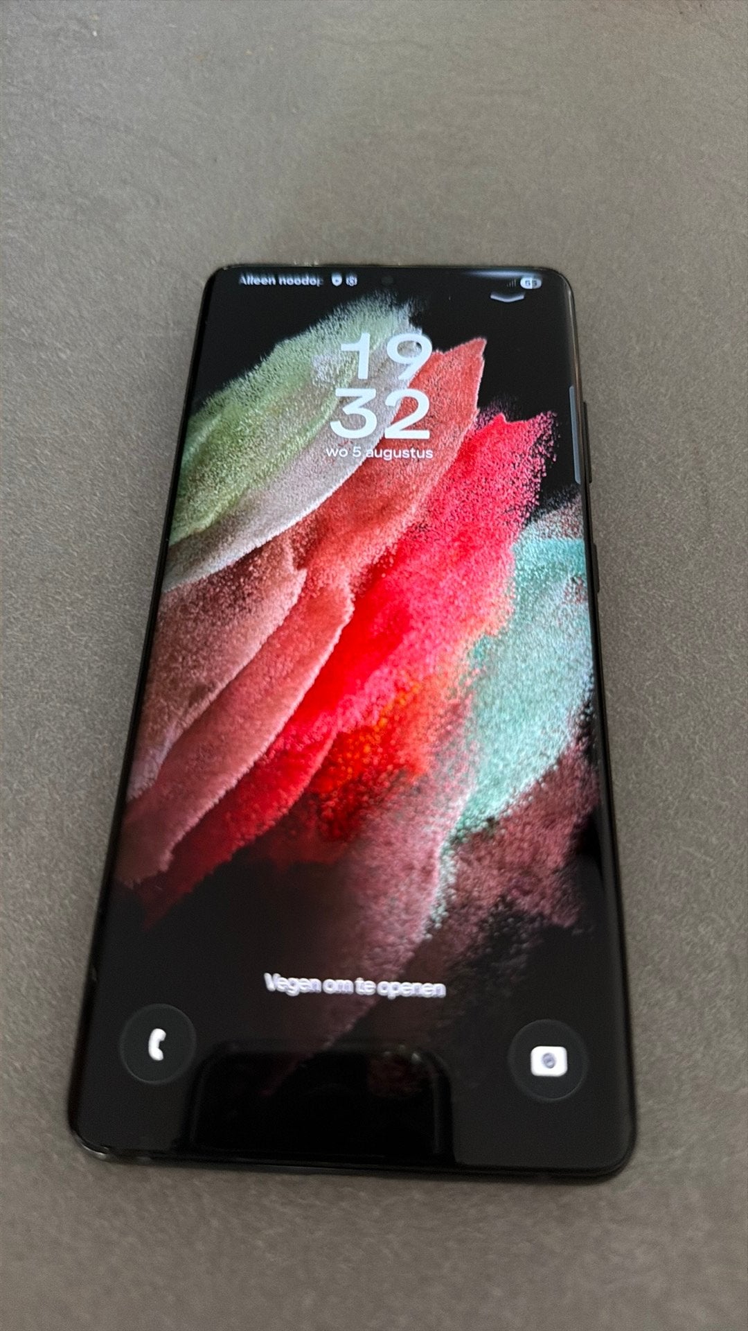 Samsung Galaxy S21 Ultra 5G, Ophalen, Overige modellen, Zwart, Touchscreen