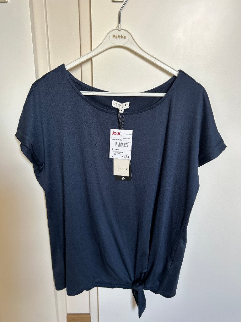 Blauw leuk shirt Citylife maat m NIEUW!, Maat 38/40 (M), Blauw, Nieuw, Ophalen of Verzenden