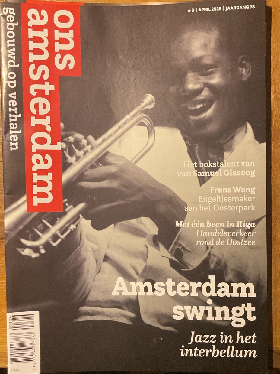 Ons Amsterdam - Jazz in het interbellum (April 2021), Verzenden, Zo goed als nieuw, Overige typen