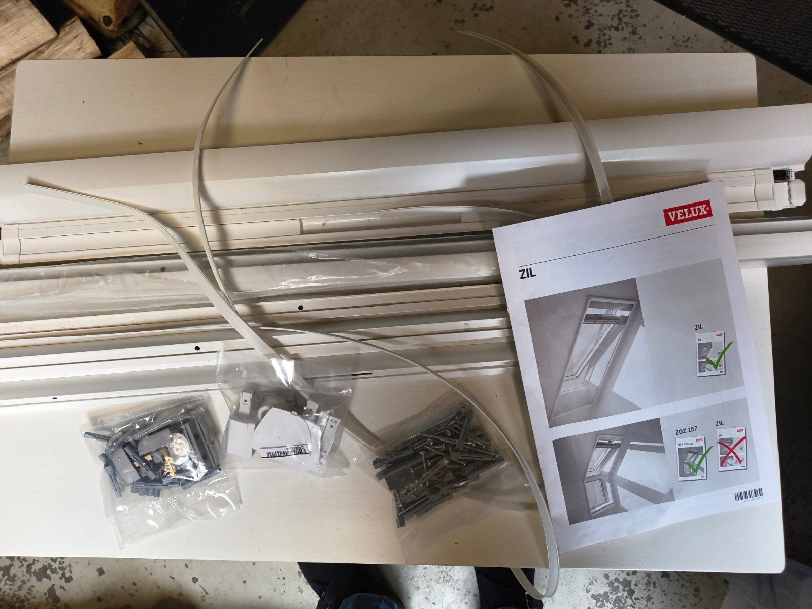 Velux ZIL verduisteringsgordijn voor dakraam, Ophalen of Verzenden, Nieuw, Dakraam