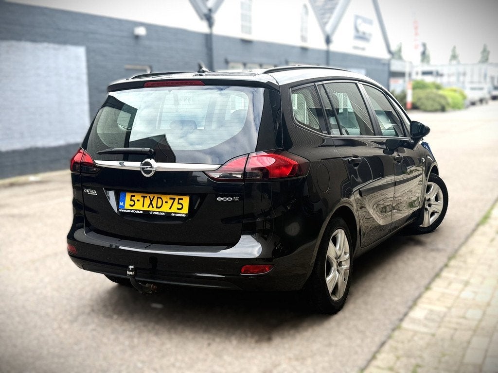 Opel Zafira Tourer 1.4 Rhythm|Navi|Cruise|Trekhaak, Auto's, Gebruikt, Huisgarantie, 4 cilinders, Met garantie (alle)