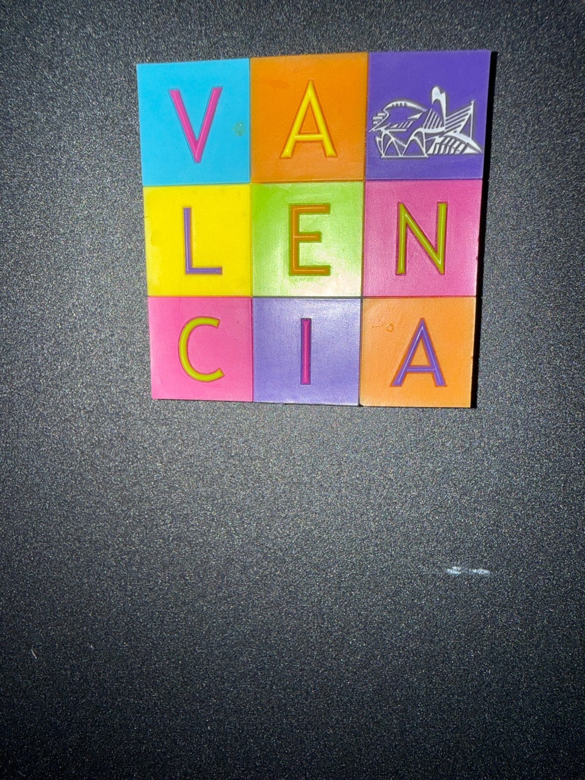 Valencia Magneet - Kleurrijk en Decoratief, Ophalen of Verzenden, Gebruikt