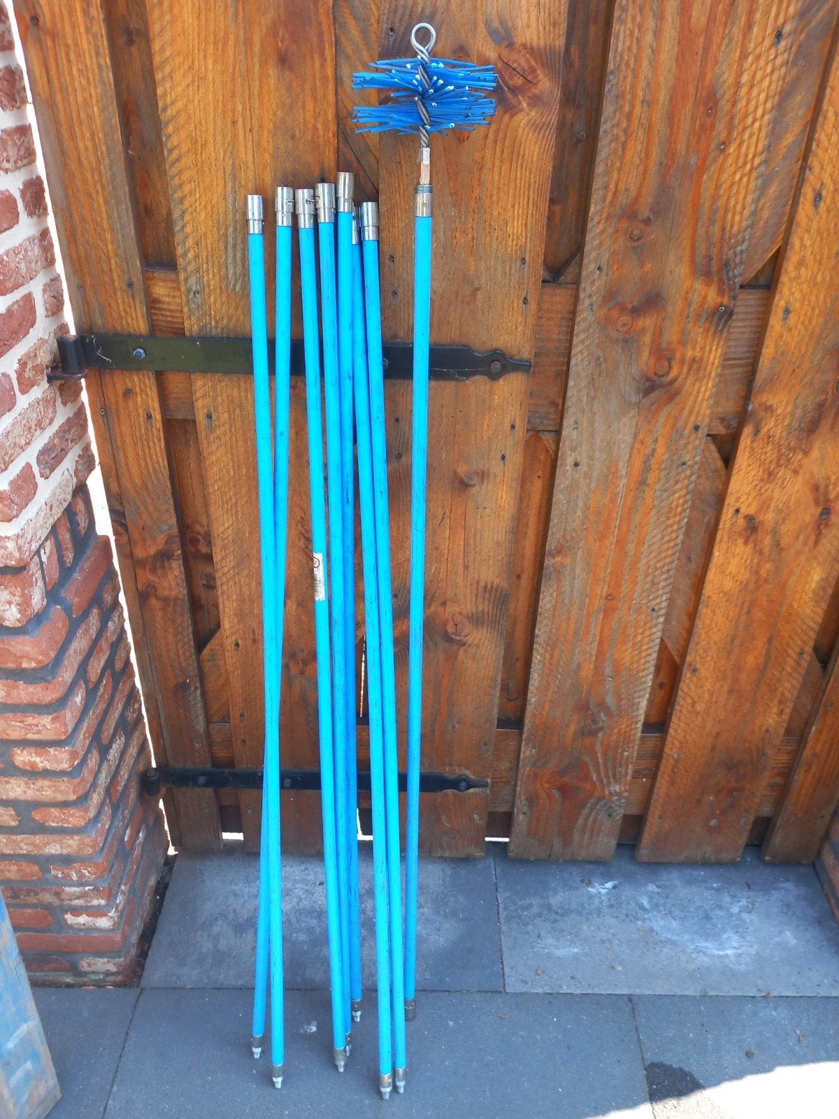 Schoorsteenvegersset, Ophalen