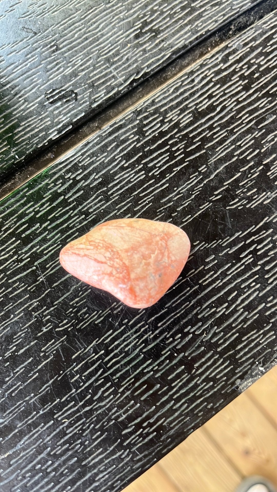 Roze carneool  ca. 2,5 cm, Verzenden, Mineraal