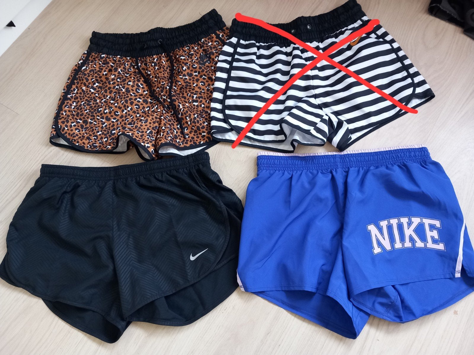 Sportshorts Dames - Nike & Panterprint, Overige kleuren, Nike, Nieuw, Ophalen of Verzenden
