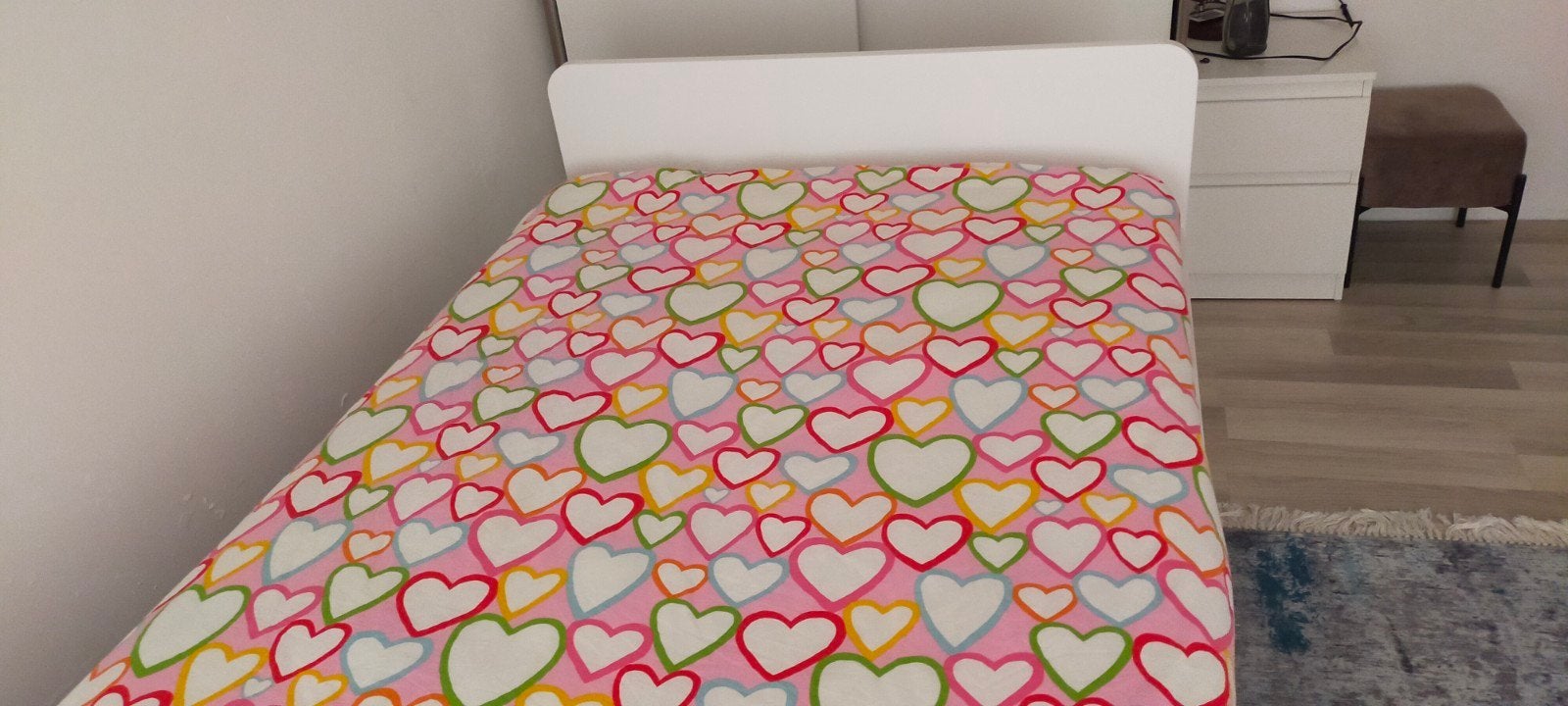 Bed van ikea 90cm-200 cm, Ophalen of Verzenden, Zo goed als nieuw, 180 cm of meer, 85 tot 100 cm