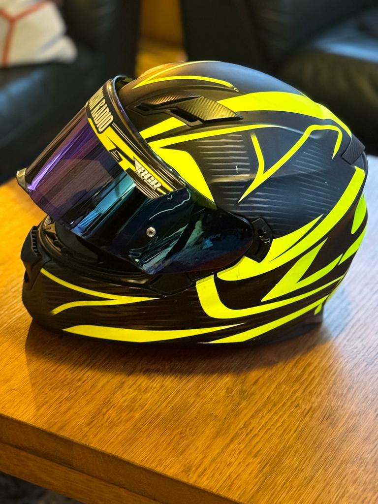 Complete set Alpinestars overall, Helm, Rib en Nekbeschermer, Ophalen