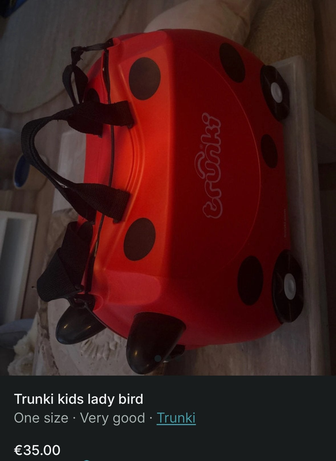 Trunkie lady bird, Ophalen of Verzenden, Zo goed als nieuw