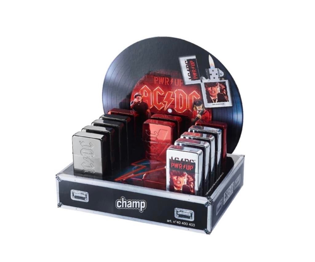 Zippo aanstekers AC/DC in diverse kleuren en uitvoeringen, Ophalen of Verzenden, Nieuw, Gebruiksvoorwerp