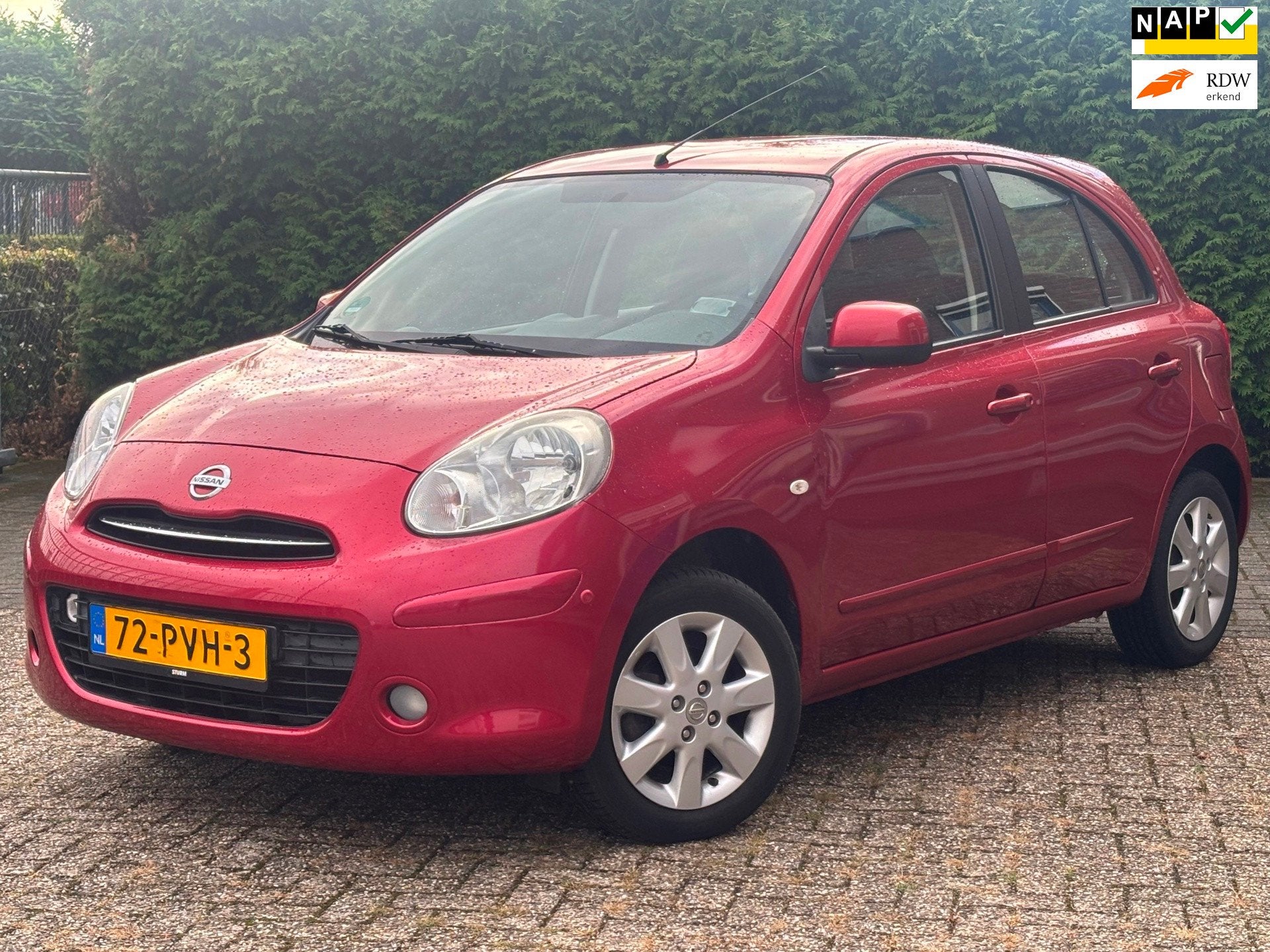 Nissan Micra 1.2 Connect Edition AUTOMAAT, Nap, Nwe Apk, Nav, Auto's, Euro 5, Gebruikt, 31 €/maand, 1198 cc