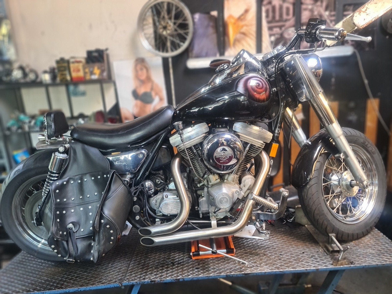 Harley davidson fxr super glide, Motoren, Particulier, Overig