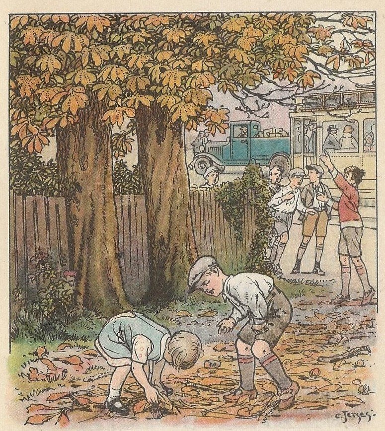 Nog bij moeder 4, tekeningen van C. Jetses (1952), Ophalen, Gelezen, Fictie algemeen