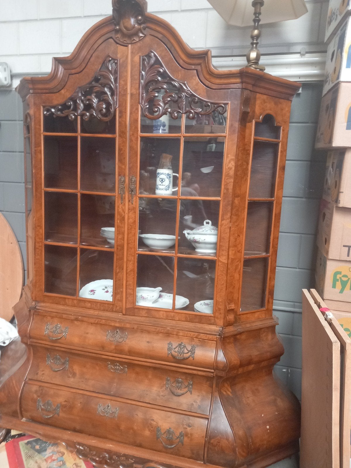 Kast licht beschadigd prijs € 100.00, Huis en Inrichting, Kasten | Vitrinekasten, Ophalen of Verzenden, 25 tot 50 cm, Minder dan 100 cm