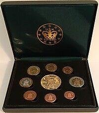 Euro pattern set Verenigd Koninkrijk 2003, Ophalen of Verzenden, Overige landen, Overige waardes, Setje