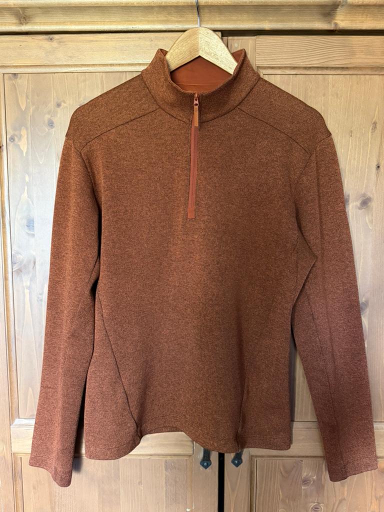 Arcteryx Men Covert LT 1/2 Zip Trui Sweater Size Small, Ophalen of Verzenden, Zo goed als nieuw, Maat 46 (S) of kleiner, Oranje
