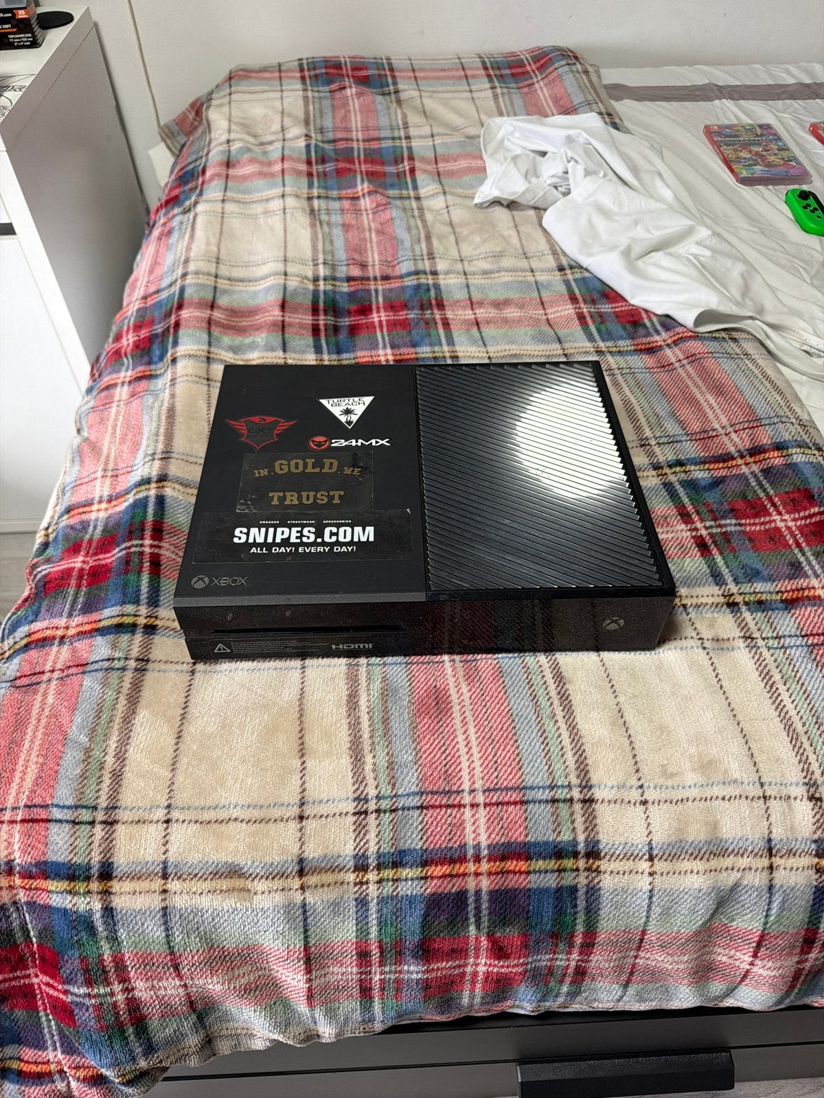 Xbox One console - met 6 spellen! Goed werkende staat, Ophalen of Verzenden, Gebruikt