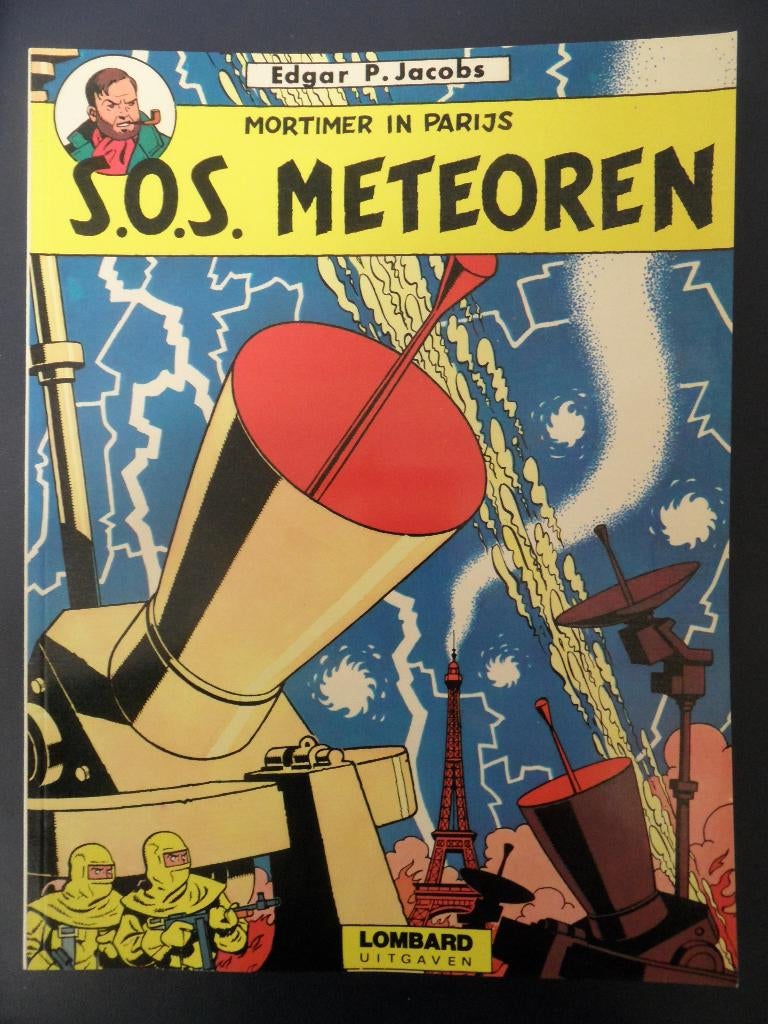 Mortimer in Parijs. S.O.S Meteoren. 1975., Eén stripboek, Ophalen of Verzenden, Gelezen