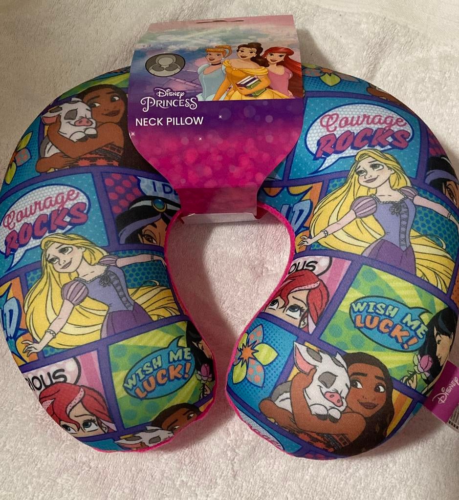 Nieuw nekkussen /reiskussen auto vliegtuig princess Disney, Ophalen of Verzenden, Nieuw, Overige typen