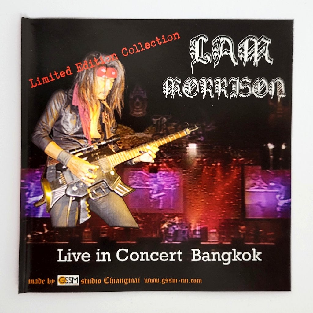 Lam Morrison Live in Concert Bangkok - Rare Video CD - VCD, Cd's en Dvd's, Vanaf 12 jaar, Verzenden, Gebruikt