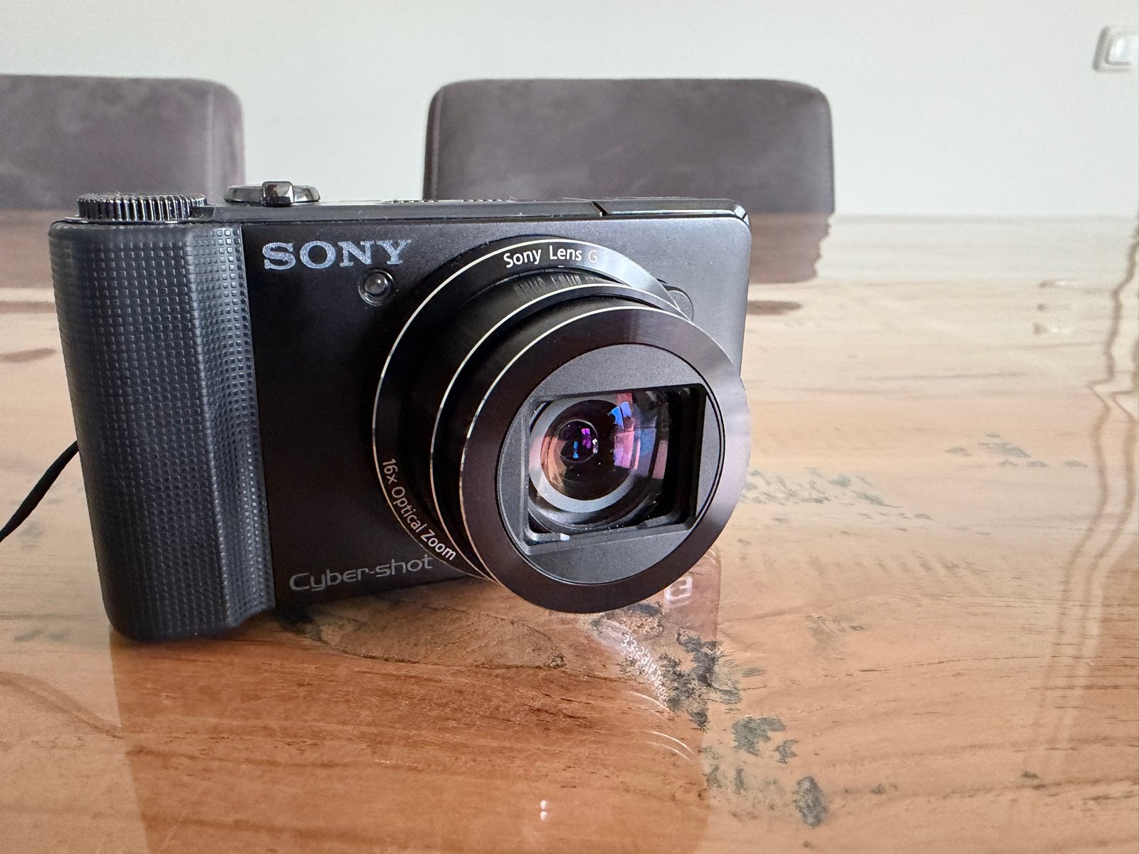 Sony DSC-HX9V met 16x Optische Zoom, Audio, Tv en Foto, Fotocamera's Digitaal, Ophalen, Gebruikt, 16 megapixels, Compactcamera