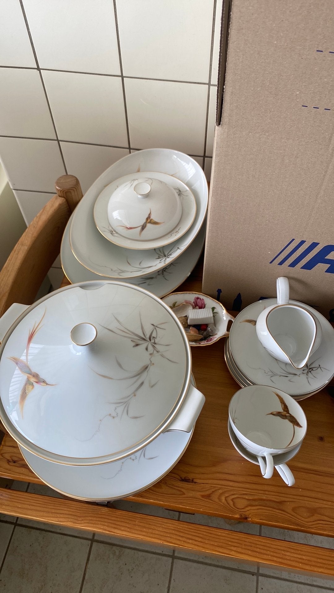 Heinich&Co. Servies set, Ophalen