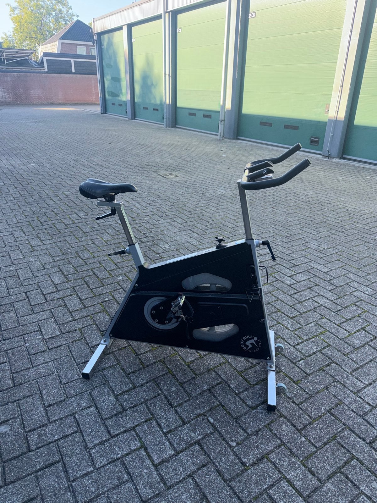 Body Bike indoor cycle fiets - Verstelbaar, Ophalen, Spinningfiets, Zo goed als nieuw, Metaal