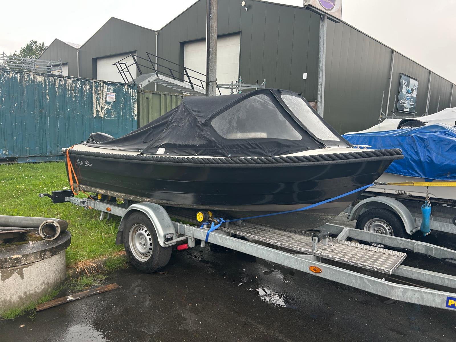 Seafinder 435 - Mercury 8pk, Info@admiraal-watersport.nl, Westrak 15, Seafinder, Ophalen of Verzenden