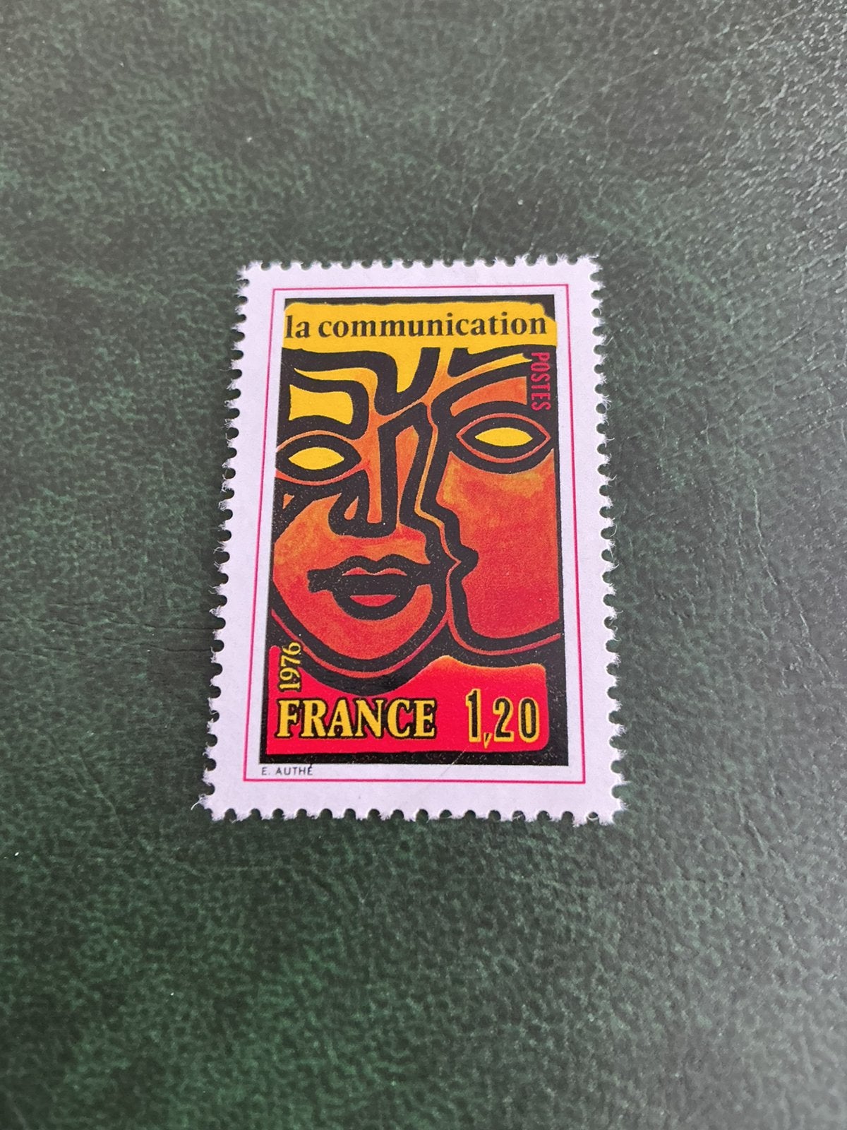 Frankrijk 1976: la Communication, Verzenden, Postfris