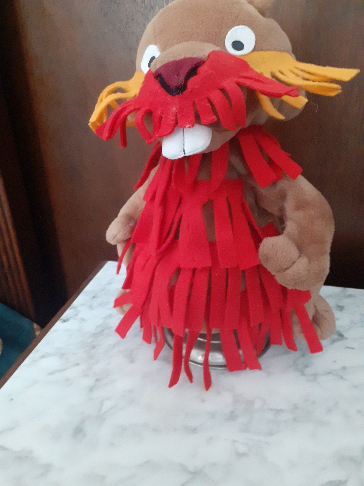 Willem Bever fabeltjeskrant handpop, Ophalen of Verzenden, Zo goed als nieuw, Pop