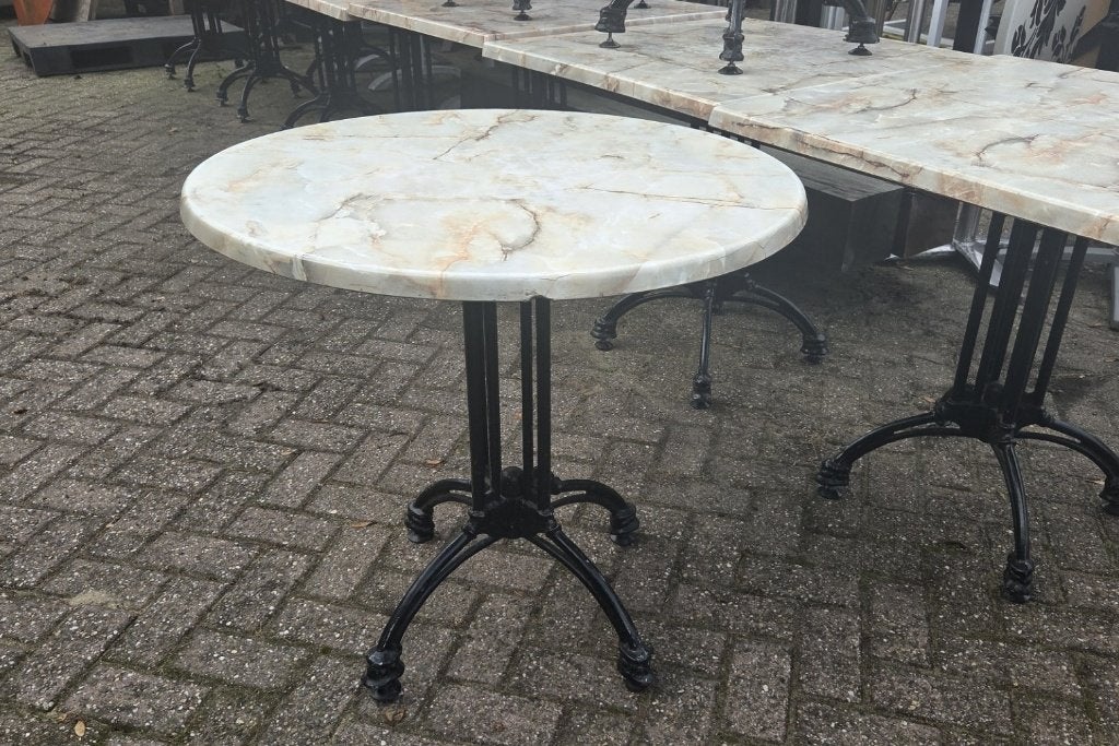 15 x terrastafel horecatafel tuintafel vierkant restaurant, Ophalen, Gebruikt