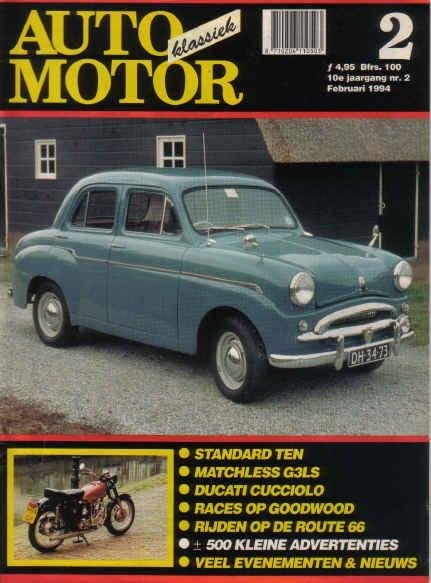 AMK 2 1994 : Scania Vabis - Standard Ten - Matchless G3LS, Ophalen of Verzenden, Gelezen, Algemeen