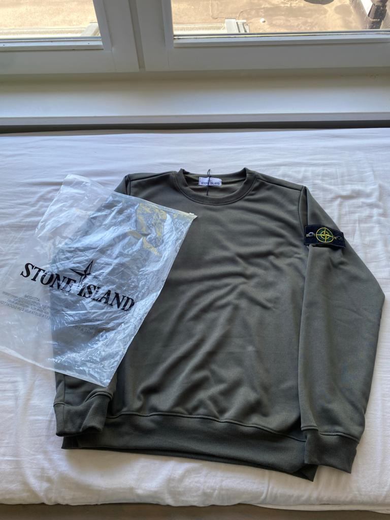 Gloednieuwe Stone Island sweater, Ophalen of Verzenden, Zo goed als nieuw, Overige maten, Groen