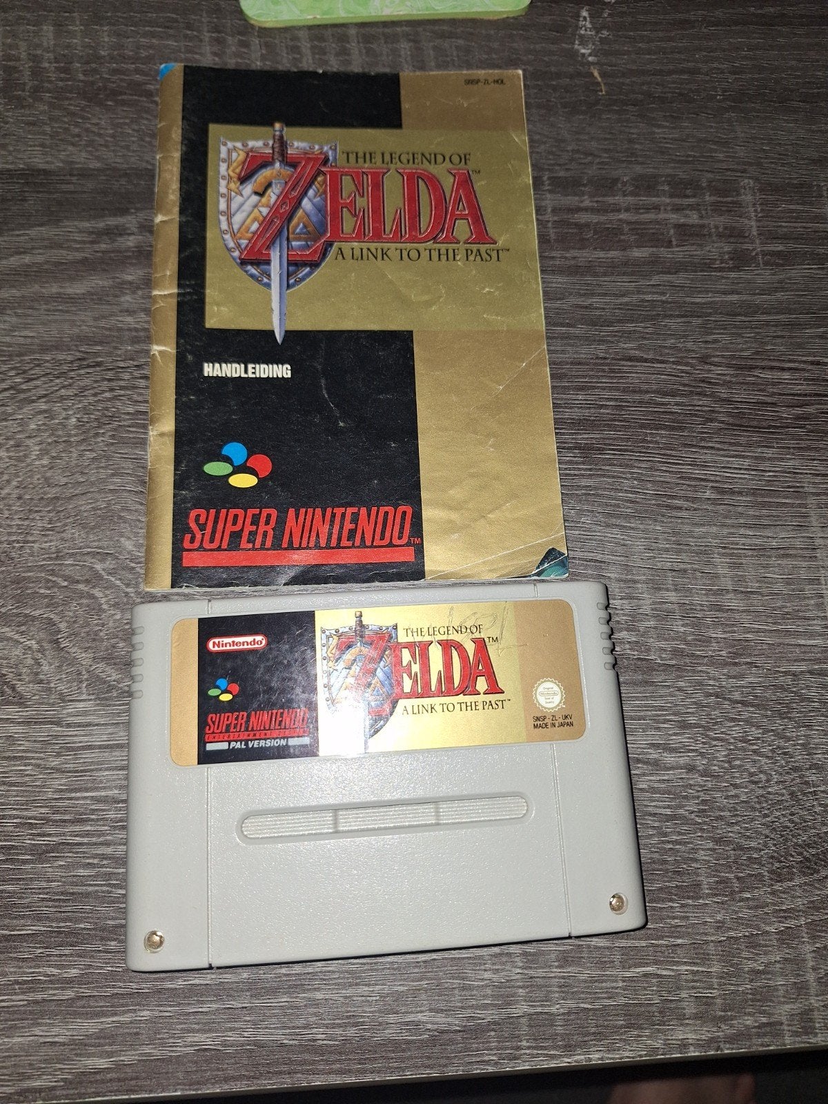 zelda a link to the past met boekje, 1 speler, Zo goed als nieuw, Vanaf 7 jaar, Ophalen