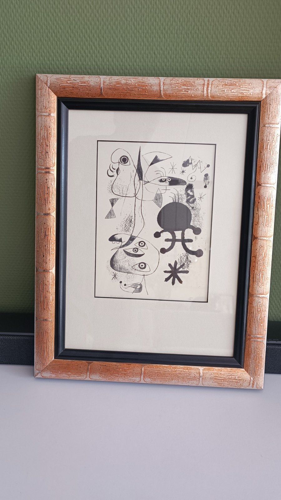 Joan Miró - Abstracte compositie (latere druk), Antiek en Kunst, Ophalen of Verzenden