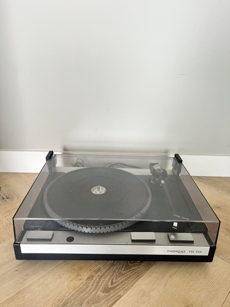 Thorens TD 115 hifi vintage  platenspeler in prijs verlaagd, Ophalen, Zo goed als nieuw, Thorens