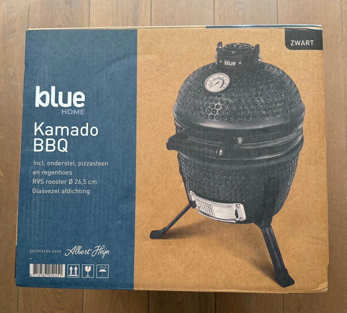 Kamado BBQ Zwart 26,5cm - Blue Home (Albert Heijn), Ophalen, Nieuw