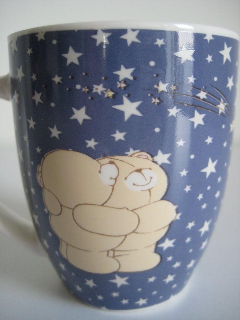 Forever Friends beker 2 beertjes onder een sterrenhemel, Ophalen of Verzenden, Zo goed als nieuw, Overige typen, Forever Friends