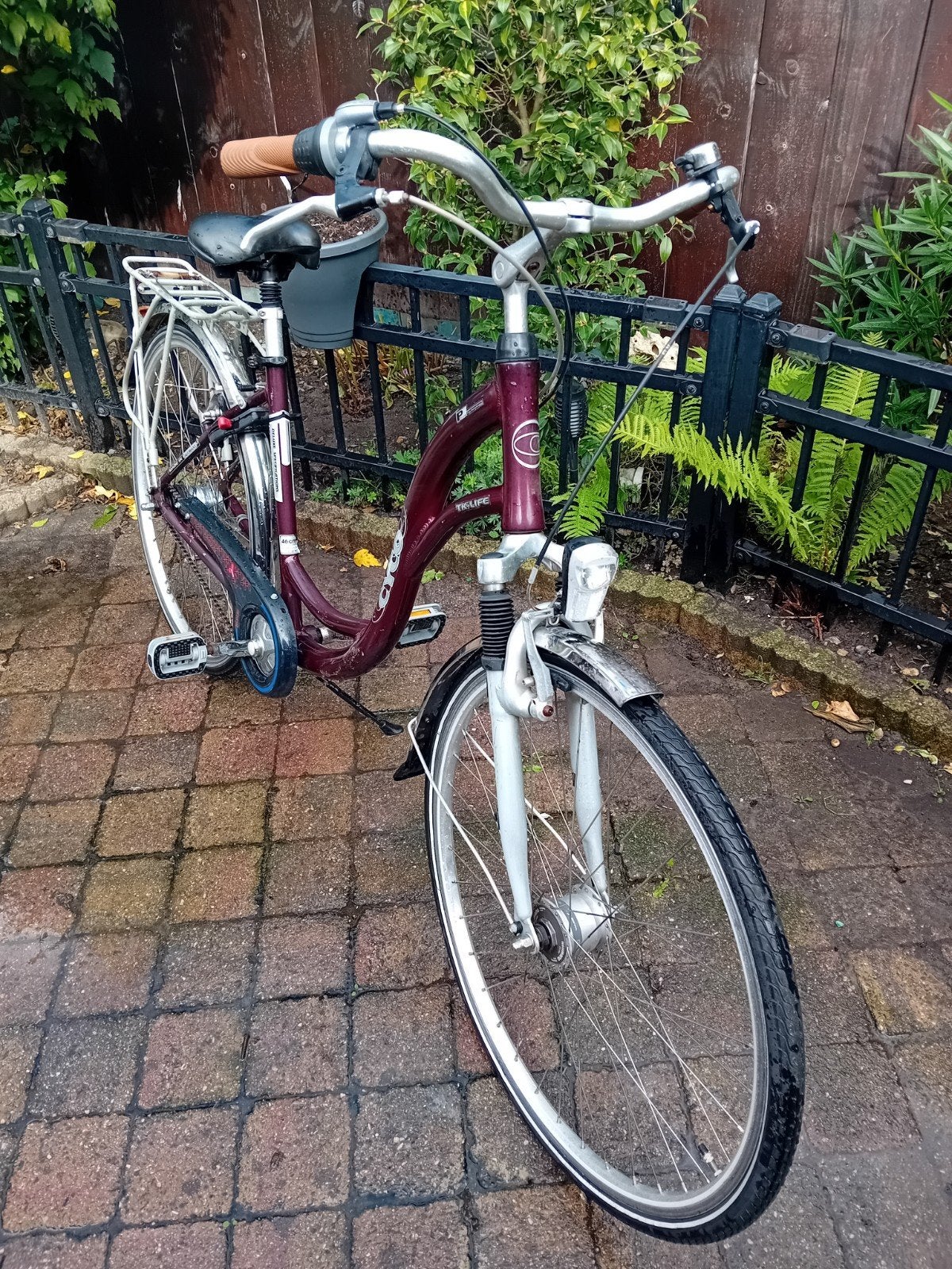 Cyco Dames Moederfiets met Lage Instap, Fietsen en Brommers, Terugtraprem, Gebruikt, (Extra) lage instap, Minder dan 47 cm