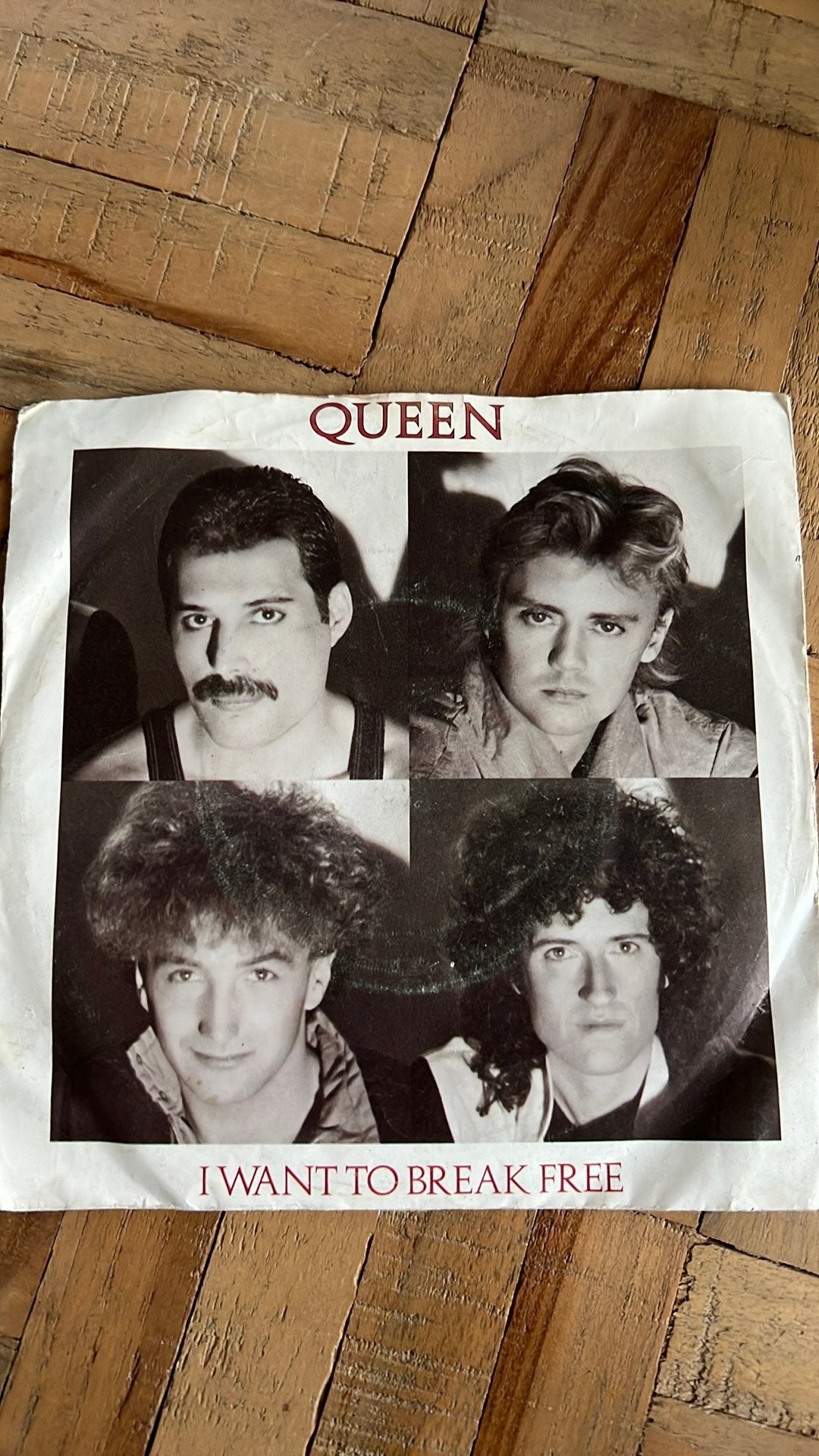 Queen I want to break free single, Verzenden, Zo goed als nieuw, Pop
