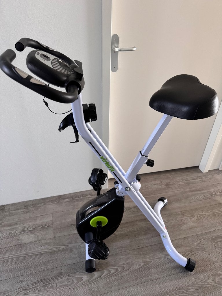 Fitness foldable bike - Virtufit + gratis springtouw, Ophalen, Spinningfiets, Zo goed als nieuw, Metaal